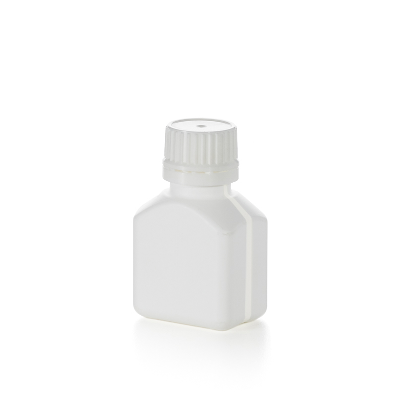 Tablet Bottle 50ml WHT VS & 24/410 TE Wadded Cap White